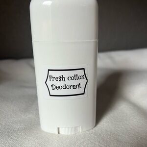 Hand Crafted Fresh Cotton Deodorant - White